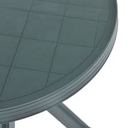 vidaXL Bistro Table Green 70 cm Plastic