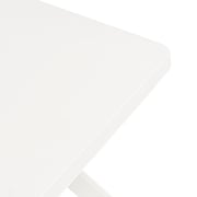 vidaXL Bistro Table White 70x70x72 cm Plastic