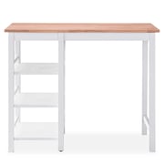 vidaXL Bar Set 3 Pieces MDF White