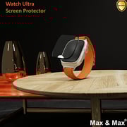 Max & Max Screen Protector Clear/Black For Apple Watch Ultra 49mm
