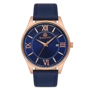 Bigotti Napoli Mens Leather Strap Watch - Bg.1.10305-2