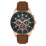 Bigotti Milano Mens Leather Strap Watch - Bg.1.10321-5