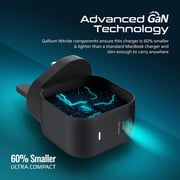 Promate USB-C Wall Charger Black