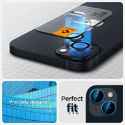 Spigen GLAStR EZ-Fit Optik PRO Camera Lens Protector for iPhone 14 and iPhone 14 PLUS (2022) - Black 2 Pack