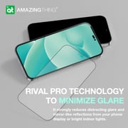 Amazing Thing Anti Glare Supreme Glass for iPhone 14 PRO Screen Protector (6.1 inch) Tempered Glass with Dust Free Omni Technology and Easy Install Tray - [MATTE 2.75D]