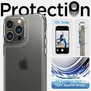 Spigen Quartz Hybrid designed for iPhone 14 PRO case cover (2022) - Matte Clear