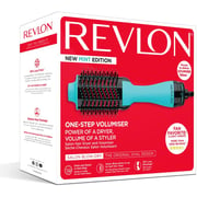 Revlon RVDR5222TRB One Step Hair Dryer & Volumizer, 2 Heat Setting Plus Cool Green