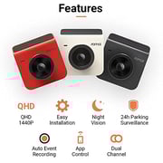 70mai Dash Cam A400 QHD Grey