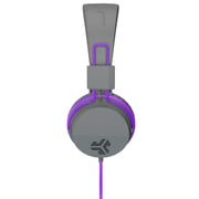 JLab JBuddies Studio Wired On Ear Kids Headset Graphite Violet
