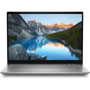 Dell Inspiron 14 (2022) Laptop - 12th Gen / Intel Core i7-1255U / 14inch FHD / 16GB RAM / 512GB SSD / 2GB NVIDIA GeForce MX550 Graphics / Windows 11 Home / English & Arabic Keyboard / Silver / Middle East Version - [7420-INS-5049-SLV]