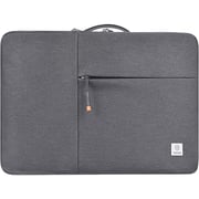 Wiwu Alpha Double Layer Sleeve Bag Grey 15.4inch Laptop