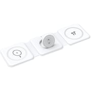 Wiwu Power Air 3 In 1 Wireless Charger White