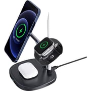 Wiwu Power Air 4 In 1 Wireless Charger Black