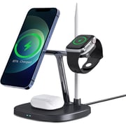 Wiwu Power Air 4 In 1 Wireless Charger Black
