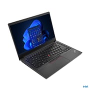 لابتوب Lenovo ThinkPad E14 Gen 4 21E3009JGP (2022) معالج Core i7-1255U الجيل 12 ذاكرة رام 16 جيجابايت ومحرك أقراص (SSD) 512 جيجابايت بطاقة رسومات Intel Iris Xe شاشة FHD مقاس 14 بوصة لوحة مفاتيح إنجليزية يعمل بنظام تشغيل Windows 11 Pro - إصدار دولي