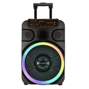Sonashi 12-Inch Rechargeable Bluetooth Trolley Speaker SPS-8012RT