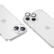 Amazing Thing iPhone 14 and iPhone 14 PLUS Camera Lens Protector Supreme Tempered Glass Aluminum AR Lens Defender - Blue