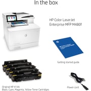 HP Color LaserJet Enterprise M480f Multifunction Duplex Printer (3QA55A)