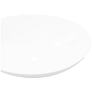 vidaXL Luxury Ceramic Basin Oval-shaped Sink White 40 x 33 cm