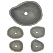 vidaXL Basin River Stone Oval 37-46 cm