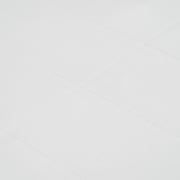vidaXL Garden Table White 79x79x72 cm Plastic Rattan Look