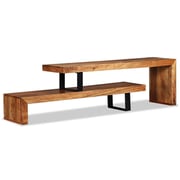 vidaXL TV Stand Solid Acacia Wood