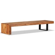 vidaXL TV Stand Solid Acacia Wood