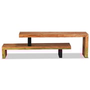 vidaXL TV Stand Solid Acacia Wood
