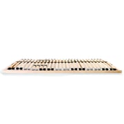 vidaXL Slatted Bed Bases 2 pcs with 28 Slats 7 Zones 90x200 cm