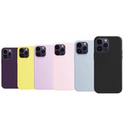 Max & Max Silicone Magsafe Case Deep Purple iPhone 14 Pro