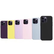 Max & Max Silicone Magsafe Case Deep Purple iPhone 14 Pro Max