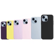 Max & Max Silicone Magsafe Case Purple With Screen Protector iPhone 14