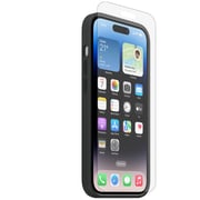 Max & Max Silicone Magsafe Case Black With Screen Protector iPhone 14 Pro Max