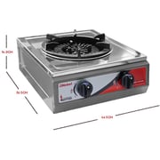 Nobel Single Gas Burner Stainless Steel NGT1010HD
