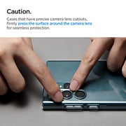 Spigen GLAStR EZ-Fit Optik PRO Camera Lens Protector for Samsung Galaxy S22 ULTRA - Black 2 Pack