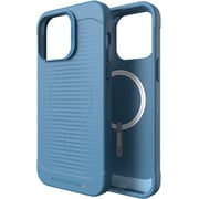 Gear4 Havana Snap designed for iPhone 14 PRO case cover compatible with MagSafe with D3O Impact Protection upto 10 Feet / 3 Meter- Blue