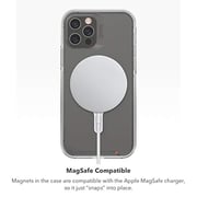 Gear4 Crystal Palace Snap designed for iPhone 13 Pro MAX case cover compatible with MagSafe with D30 Impact Protection upto 13 Feet / 4 Meter - Clear