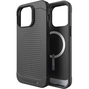Gear4 Havana Snap designed for iPhone 14 Pro MAX case cover compatible with MagSafe with D3O Impact Protection upto 10 Feet / 3 Meter- Black