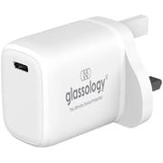 Glassology USB-C Power Adapter White