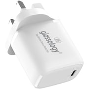 Glassology USB-C Power Adapter White