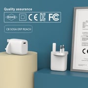Glassology USB-C Power Adapter White