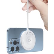 Glassology Magnetic Wireless Charger White
