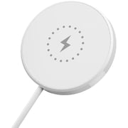 Glassology Magnetic Wireless Charger White