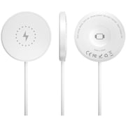Glassology Magnetic Wireless Charger White