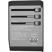 Glassology 4 Port Universal Adapter Black