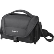 Sony Alpha ZV-E10 APS-C Mirrorless Camera Body Black - ILCEZVE10LB + GP-VPT2BT Grip + ECMG1 Mic + LCSU21 Carry Case