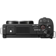 Sony Alpha ZV-E10 APS-C Mirrorless Camera Body Black - ILCEZVE10LB + GP-VPT2BT Grip + ECMG1 Mic + LCSU21 Carry Case