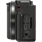 Sony Alpha ZV-E10 APS-C Mirrorless Camera Body Black - ILCEZVE10LB + GP-VPT2BT Grip + ECMG1 Mic + LCSU21 Carry Case