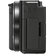 Sony Alpha ZV-E10 APS-C Mirrorless Camera Body Black - ILCEZVE10LB + GP-VPT2BT Grip + ECMG1 Mic + LCSU21 Carry Case