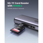 Ugreen CM512-60515 7 In 1 USB-C Hub